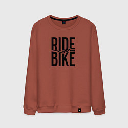 Мужской свитшот Black ride bike