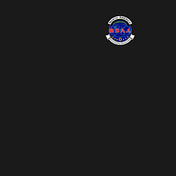 Свитшот хлопковый мужской BSAA, цвет: черный — фото 2