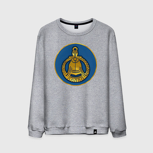 Мужской свитшот Гёты из Total War: Attila / Меланж – фото 1