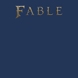 Свитшот хлопковый мужской Fable logo, цвет: тёмно-синий — фото 2