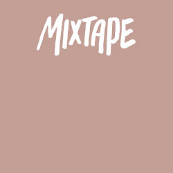 Свитшот хлопковый мужской Mixtape logo, цвет: пыльно-розовый — фото 2