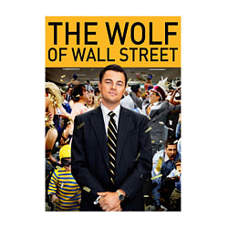 Свитшот хлопковый мужской The wolf of wall street - Leo, цвет: белый — фото 2