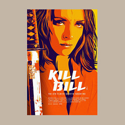 Свитшот хлопковый мужской Kill bill - Uma Thurman, цвет: миндальный — фото 2