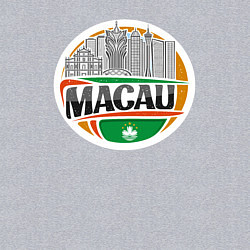 Свитшот хлопковый мужской Макао, цвет: меланж — фото 2