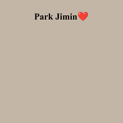 Свитшот хлопковый мужской BTS Park Jimin, цвет: миндальный — фото 2