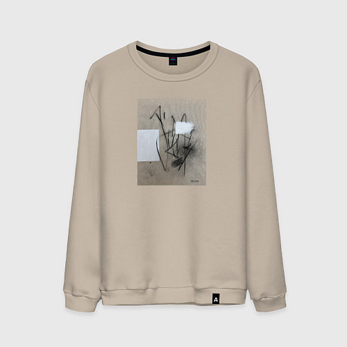 Мужской свитшот Graphic abstract / Миндальный – фото 1