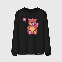 Мужской свитшот Lovely bear