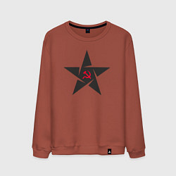 Мужской свитшот Black star USSR