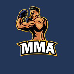 Свитшот хлопковый мужской Fighter MMA, цвет: тёмно-синий — фото 2