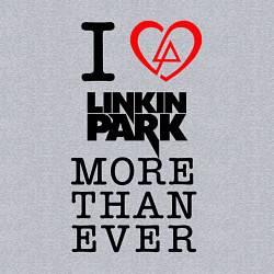 Свитшот хлопковый мужской Linkin Park more than ever, цвет: меланж — фото 2