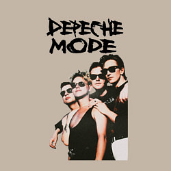 Свитшот хлопковый мужской Depeche Mode Violator 3, цвет: миндальный — фото 2