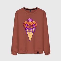 Мужской свитшот Halloween ice cream