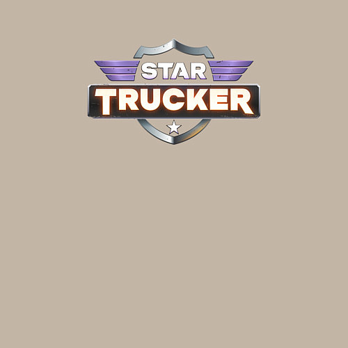 Мужской свитшот Star Trucker / Миндальный – фото 3