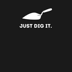 Свитшот хлопковый мужской Just dig it, цвет: черный — фото 2