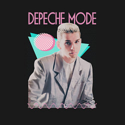 Свитшот хлопковый мужской Depeche Mode 80s Dave, цвет: черный — фото 2
