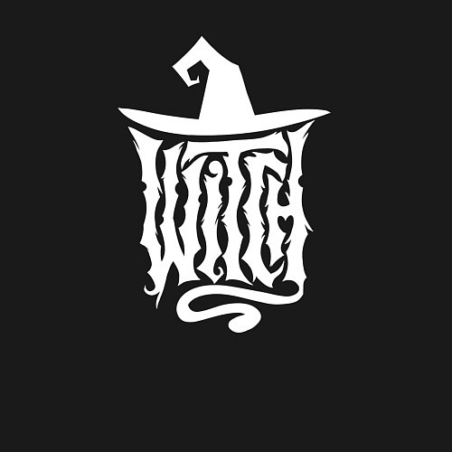 Мужской свитшот Witch - hat / Черный – фото 3