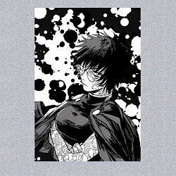 Свитшот хлопковый мужской Магическая битва Маки Дзэнин манга, цвет: меланж — фото 2