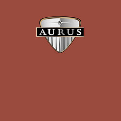 Свитшот хлопковый мужской AURUS logo auto, цвет: кирпичный — фото 2