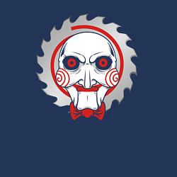 Свитшот хлопковый мужской Billy the Puppet, цвет: тёмно-синий — фото 2