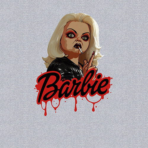 Мужской свитшот Тиффани невеста Чаки / Меланж – фото 3