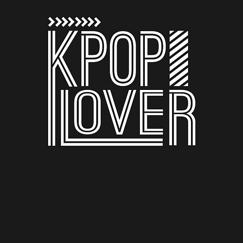 Мужской свитшот K-pop lover / Черный – фото 3