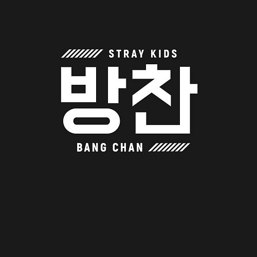 Мужской свитшот Банчан stray kids / Черный – фото 3