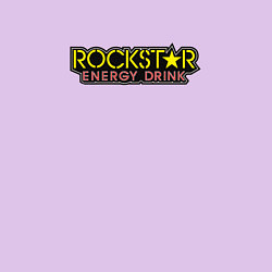 Свитшот хлопковый мужской Rockstar energy logo, цвет: лаванда — фото 2