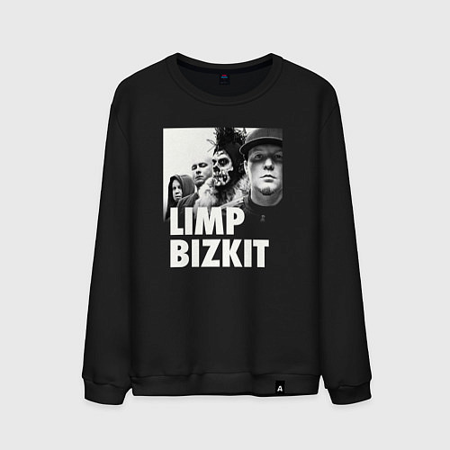 Мужской свитшот Limp Bizkit rap rock / Черный – фото 1