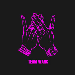 Свитшот хлопковый мужской Got7 team wang, цвет: черный — фото 2