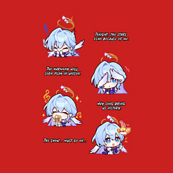 Свитшот хлопковый мужской Зарянка фразы, цвет: красный — фото 2