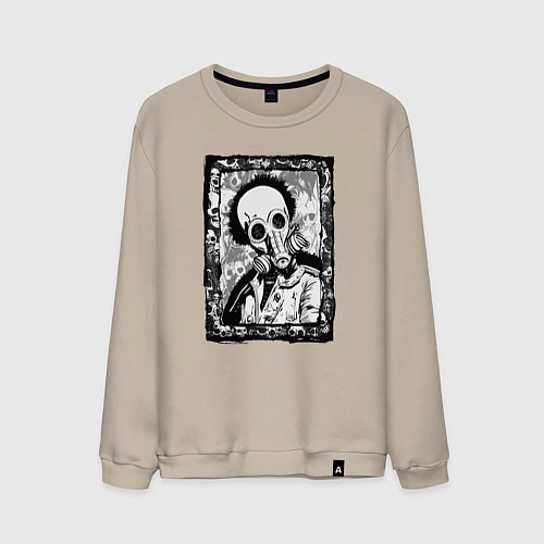 Мужской свитшот Gaslight Grin / Миндальный – фото 1