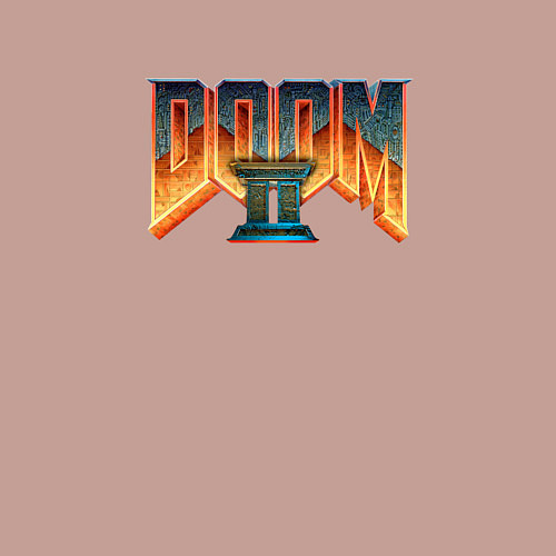 Мужской свитшот Doom 2 / Пыльно-розовый – фото 3