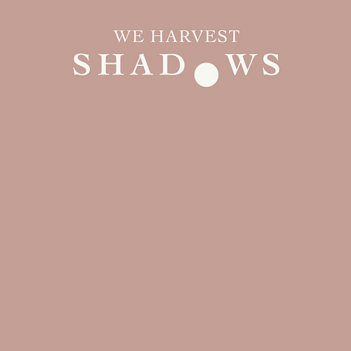 Мужской свитшот We harvest shadows logo / Пыльно-розовый – фото 3