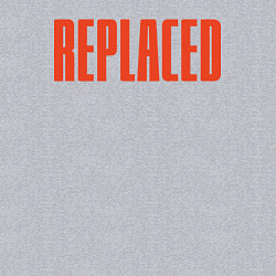 Свитшот хлопковый мужской Replaced logo, цвет: меланж — фото 2