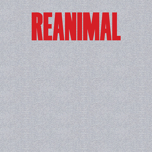 Мужской свитшот Reanimal logo / Меланж – фото 3