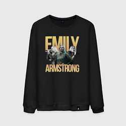 Свитшот хлопковый мужской Linkin Park Emily, цвет: черный