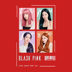 Свитшот хлопковый мужской Blackpink 4 colors, цвет: красный — фото 2