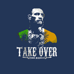Свитшот хлопковый мужской Conor take over, цвет: тёмно-синий — фото 2