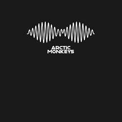 Свитшот хлопковый мужской Arctic Monkeys logo, цвет: черный — фото 2