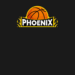 Свитшот хлопковый мужской Phoenix NBA, цвет: черный — фото 2