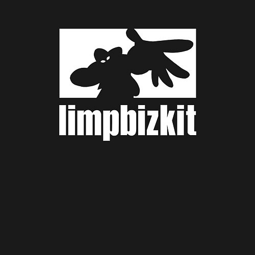 Мужской свитшот Limp Bizkit - logo / Черный – фото 3