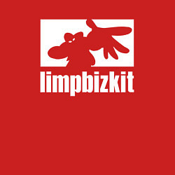 Свитшот хлопковый мужской Limp Bizkit - logo, цвет: красный — фото 2