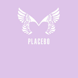 Свитшот хлопковый мужской Placebo - logo, цвет: лаванда — фото 2