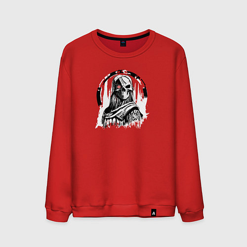 Мужской свитшот Древнее мастерство / Красный – фото 1