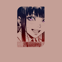 Свитшот хлопковый мужской Улыбчивая девушка, цвет: пыльно-розовый — фото 2