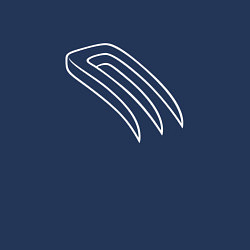 Свитшот хлопковый мужской Магические вилы, цвет: тёмно-синий — фото 2