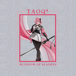 Свитшот хлопковый мужской Taoqi Blossom of Slashes, цвет: меланж — фото 2