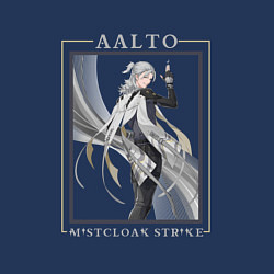 Свитшот хлопковый мужской Aalto Mistcloak Strike, цвет: тёмно-синий — фото 2