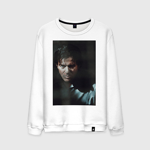 Мужской свитшот Пила Марк Хоффман / Белый – фото 1