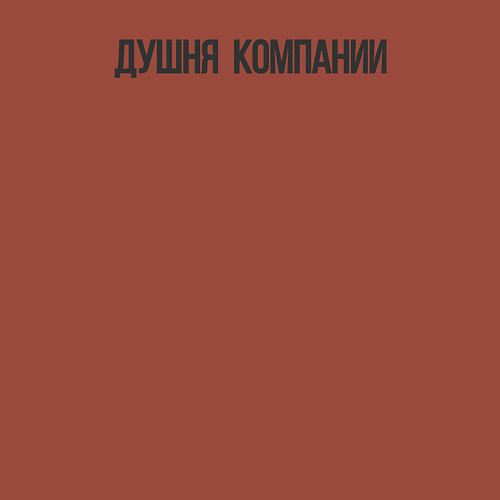 Мужской свитшот Душня компании / Кирпичный – фото 3